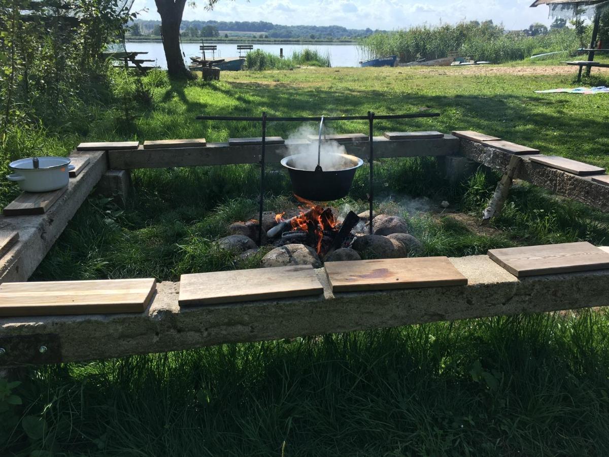 Vigio Brasta Camping Elektrenai Eksteriør bilde