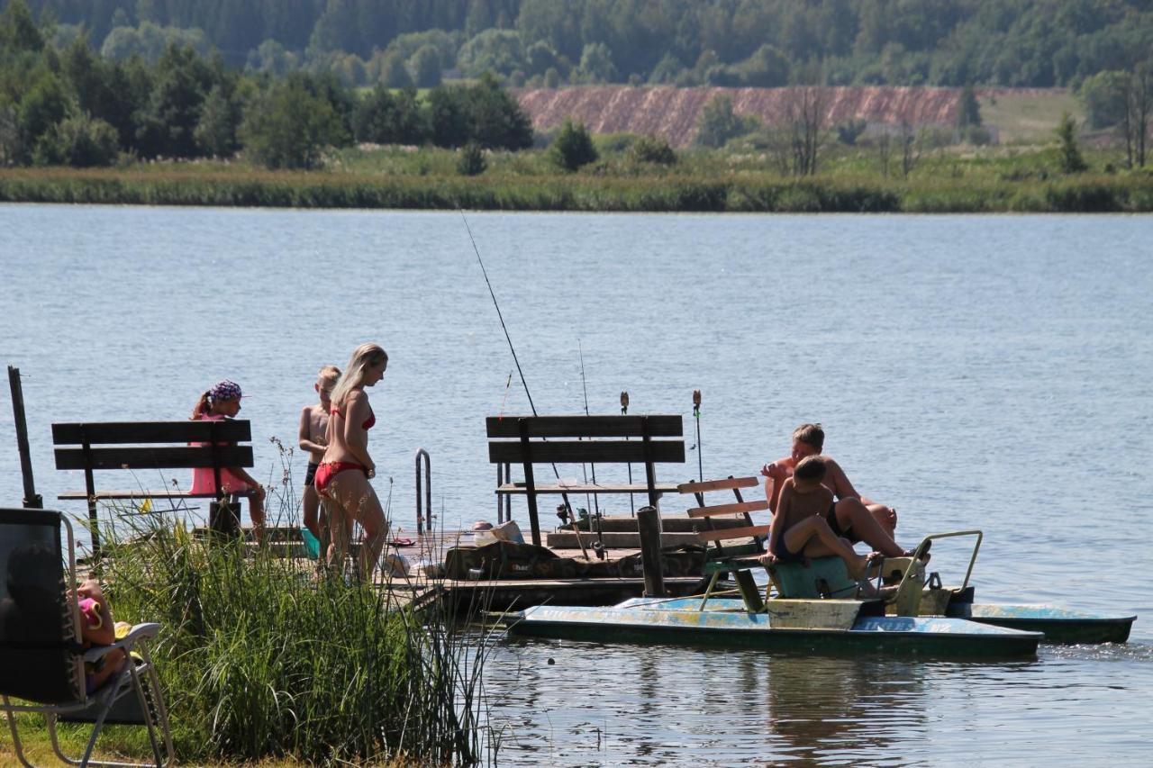 Vigio Brasta Camping Elektrenai Eksteriør bilde