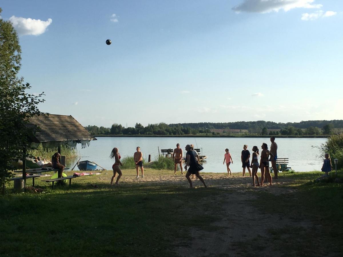 Vigio Brasta Camping Elektrenai Eksteriør bilde