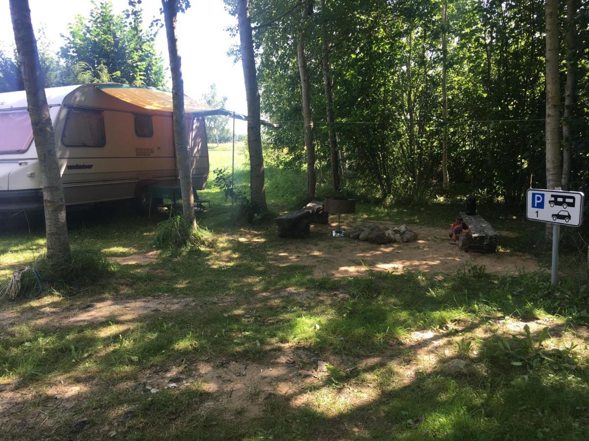 Vigio Brasta Camping Elektrenai Eksteriør bilde