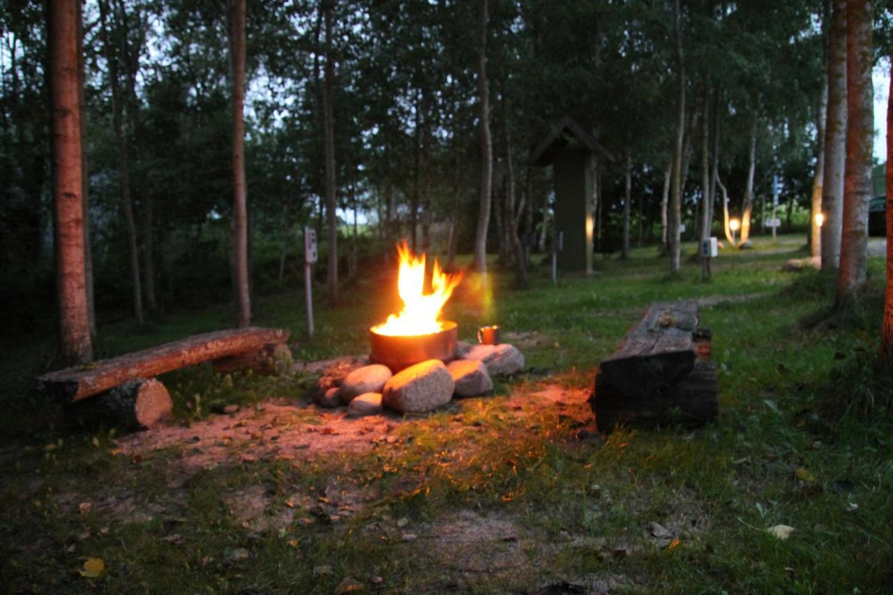 Vigio Brasta Camping Elektrenai Eksteriør bilde